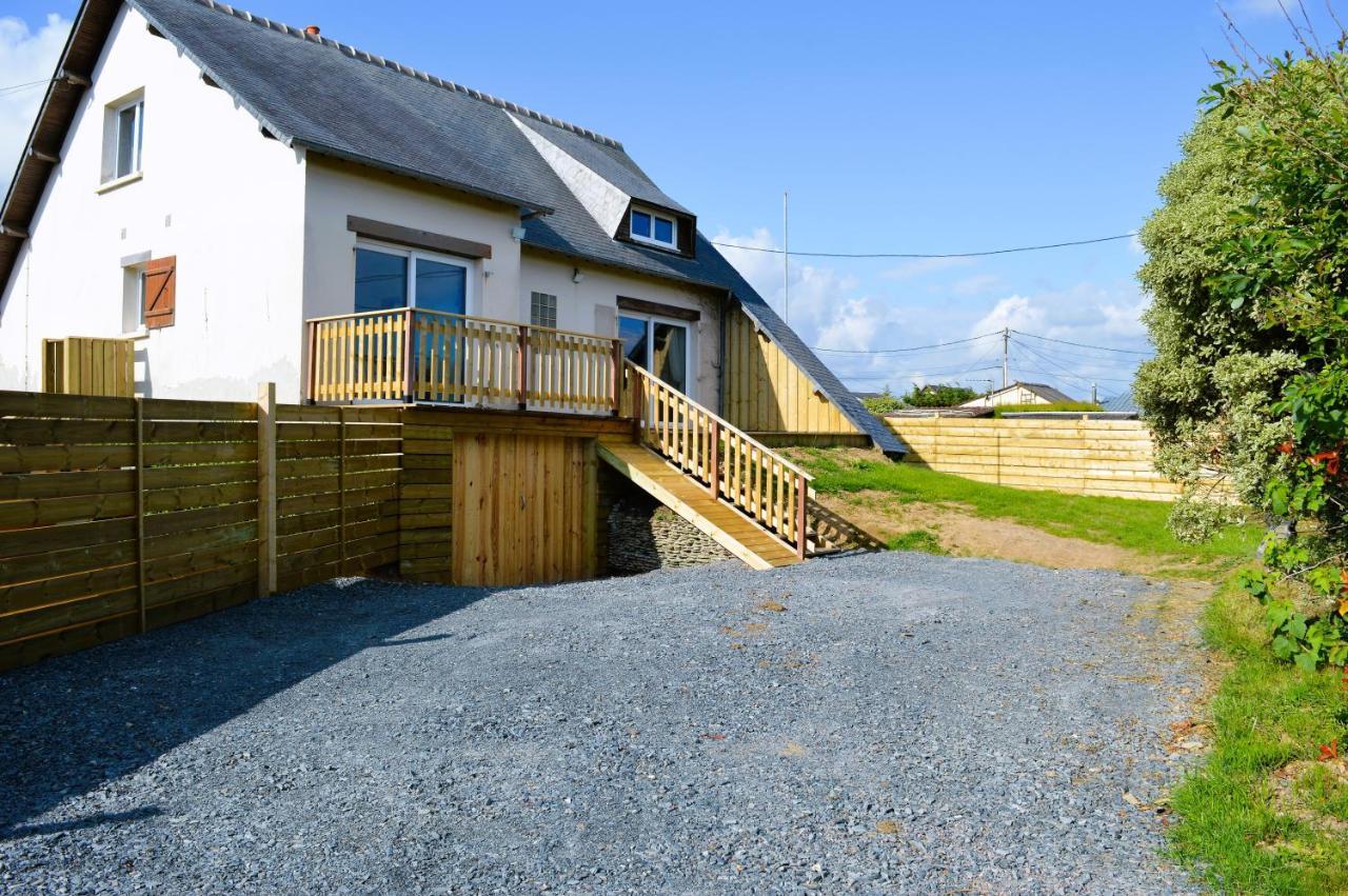 La maison penchée, avec jardin à 50m de la plage Asnelles Exterior foto